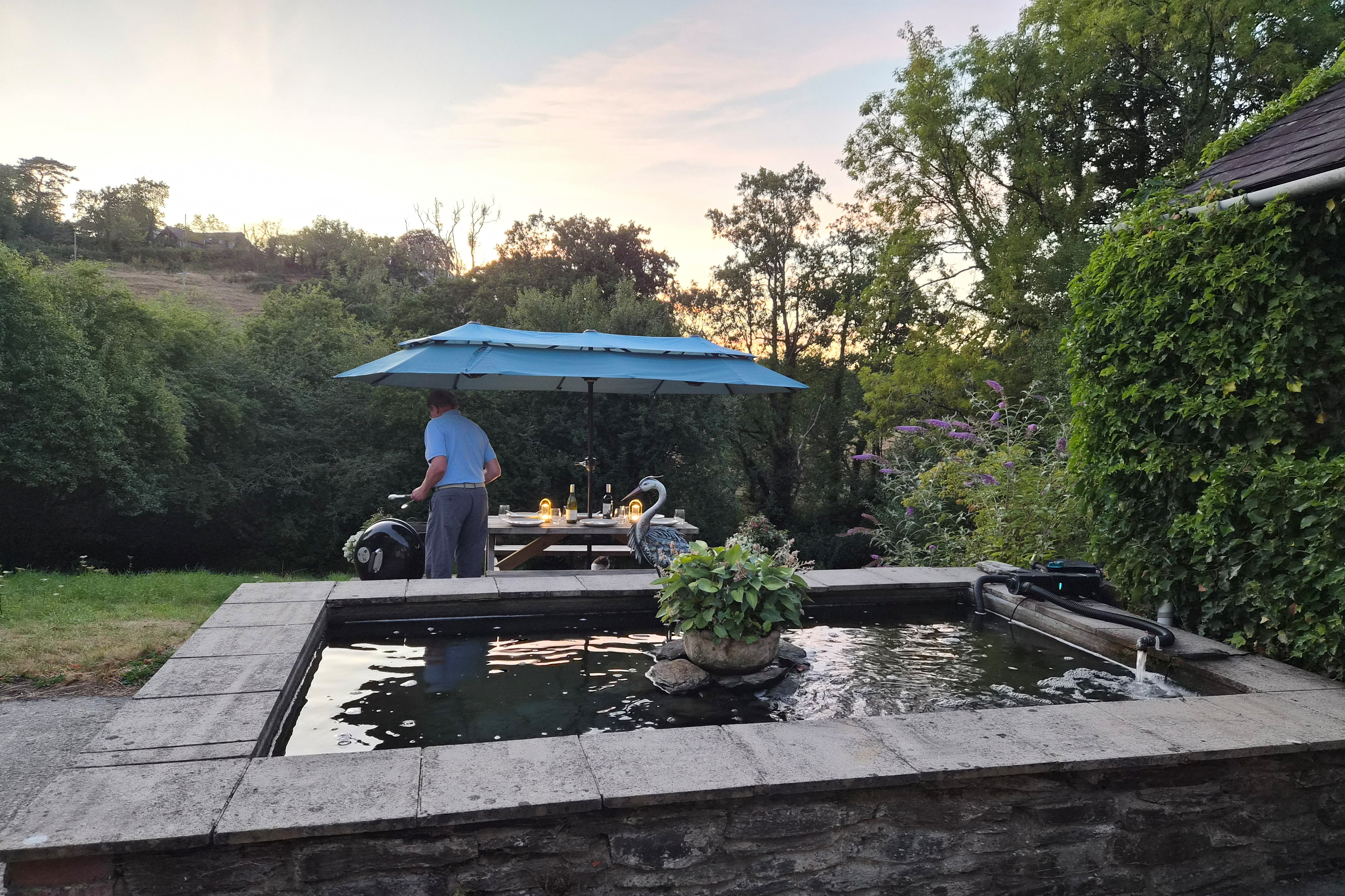 the patio